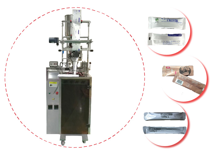 全自動鋁箔袋切圓角包裝機/背封圓角貼體包裝機