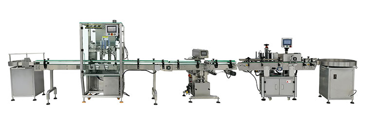 香油灌裝機生產線