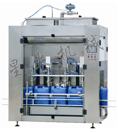 4頭全自動液體稱重灌裝機