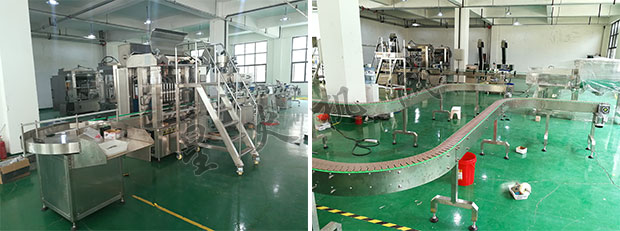 星火花生醬生產線設備細節展示