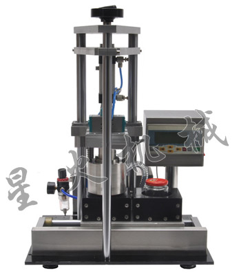 雙工位臺(tái)式真空旋蓋機(jī)-玻璃瓶旋蓋機(jī)