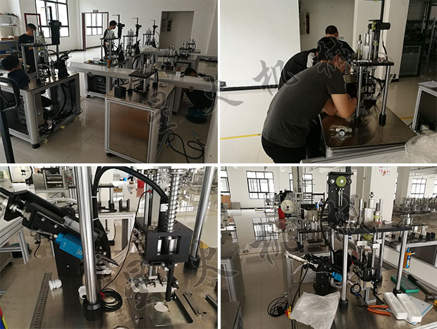 星火安徽kn95口罩機設備細節展示