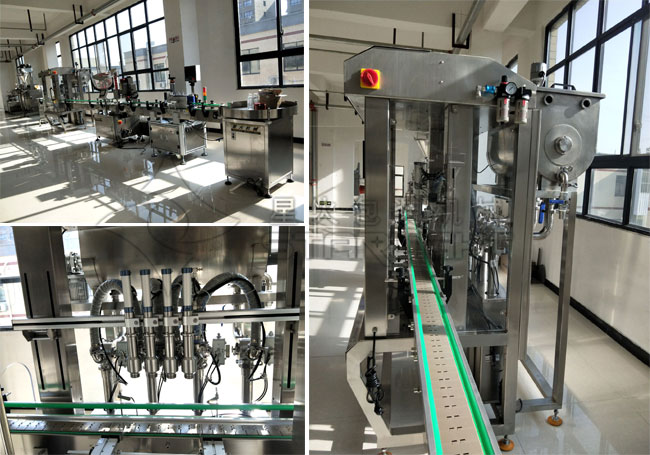 星火整套全自動果醬灌裝生產線設備展示