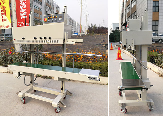 全自動塑料袋封口機設備展示