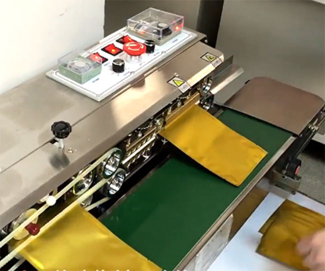 江蘇精選連續封口機案例展示