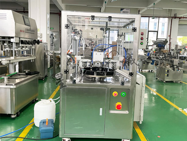 生物試劑灌裝封口機(jī)設(shè)備展示