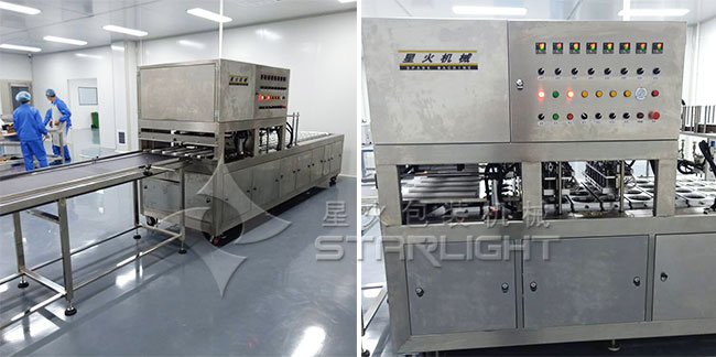 預(yù)制菜包裝設(shè)備客戶實拍